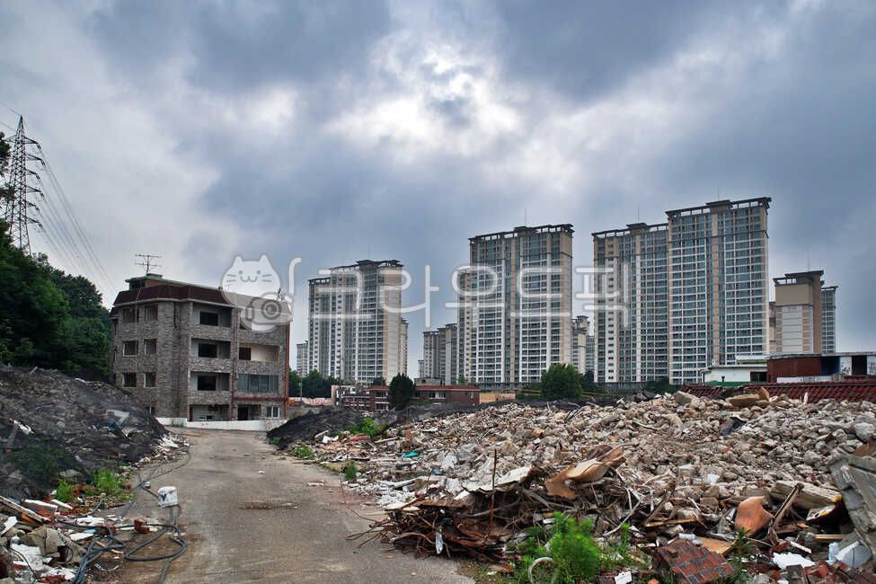 철거,폐기물,재건축,재개발,의왕시,내손다구역,폐가