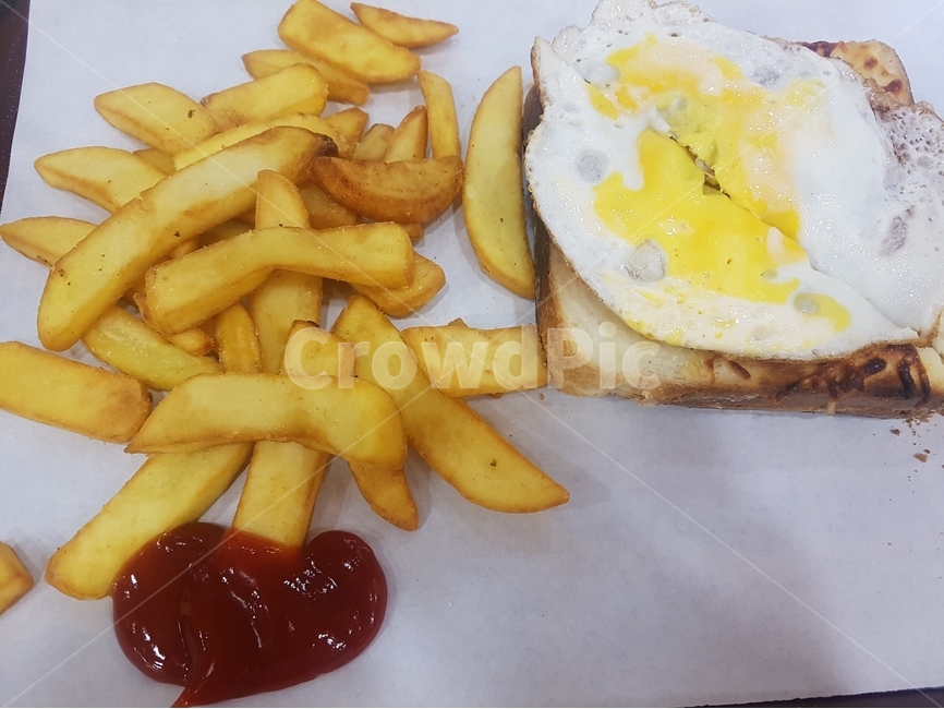 toast,French fries,diet,food,european style