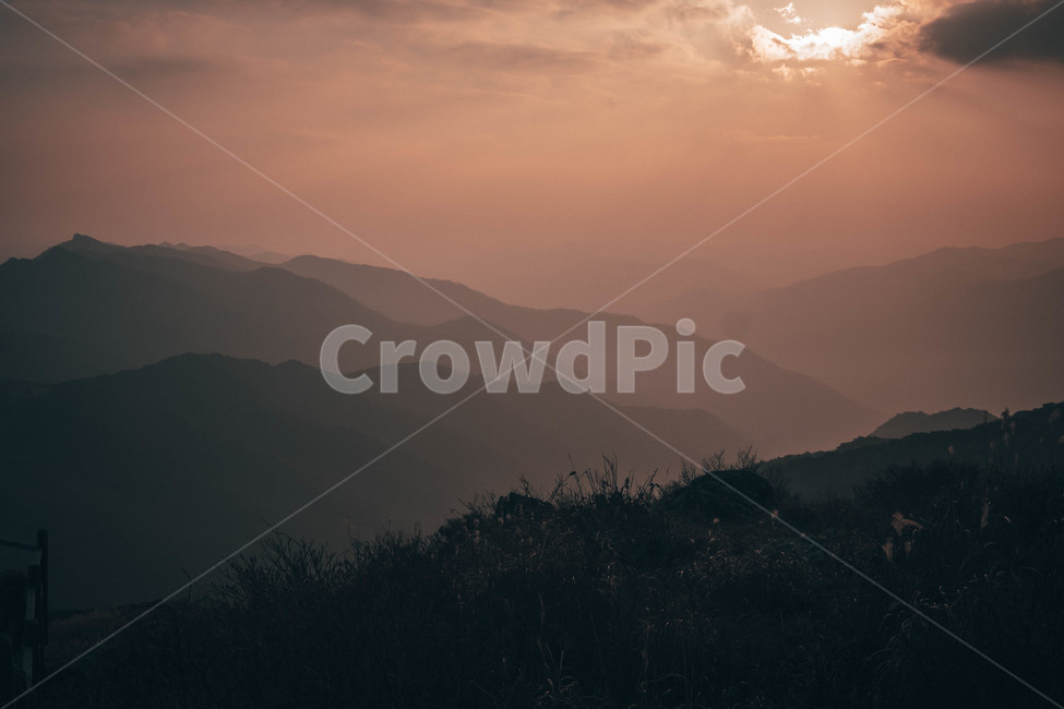 산,등산,산그리메,일몰,하늘,가을,풍경,자연,자연,풍경,nature,landscape,한국자연풍경,한국자연경관,korea nature landscape,outdoors,옥외,mountain,mountain range,산맥