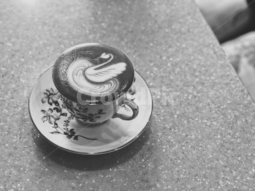 커피,라떼아트,coffee,latteart,커피음료,커피,카페,coffee,cafe,흑백,모노톤,monochrome,black and white