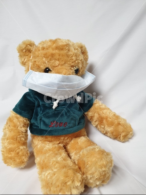 마스크,인형,바이러스,코로나,mask,teddybear,곰인형,toy,장난감