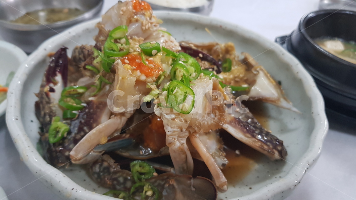 간장게장,게장,게딱지,게딱지에밥,한식,게장먹는법,꽃게,꽃게장