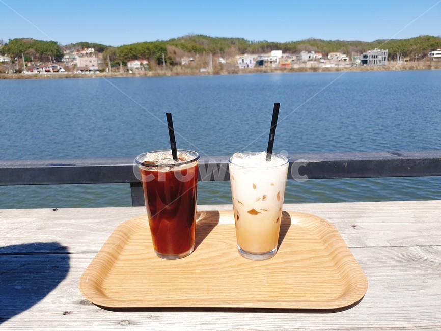 카페,커피,저수지,beverage,호수,커피,카페,coffee,cafe