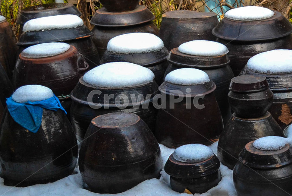 장독대,장독,한국,전통,눈,시골,겨울,계절,winter,season,한국전통,한국문화,korean traditional,korean culture