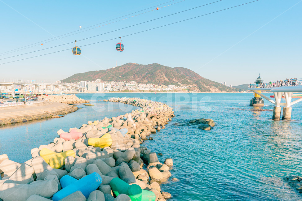 해안선,ocean,sea,바다,스카이워크,송도,송도바다,케이블카,스카이차