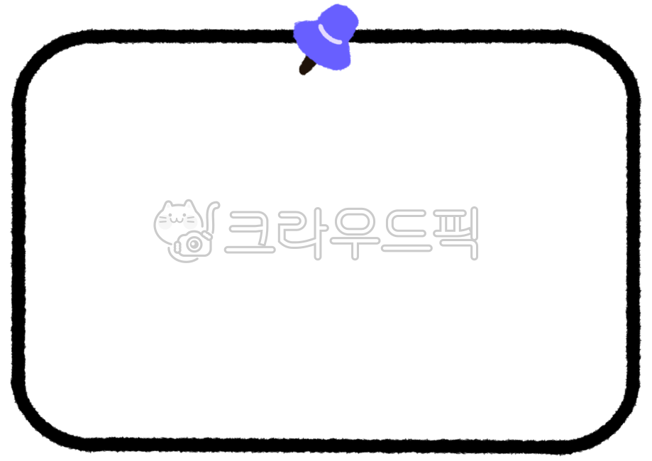 테두리, 프레임, 테두리일러스트, 프레임일러스트, 압정, 사진,이미지,일러스트,캘리그라피 - pepper83작가
