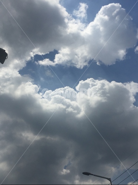하늘,구름,sky,cloud,뭉게뭉게
