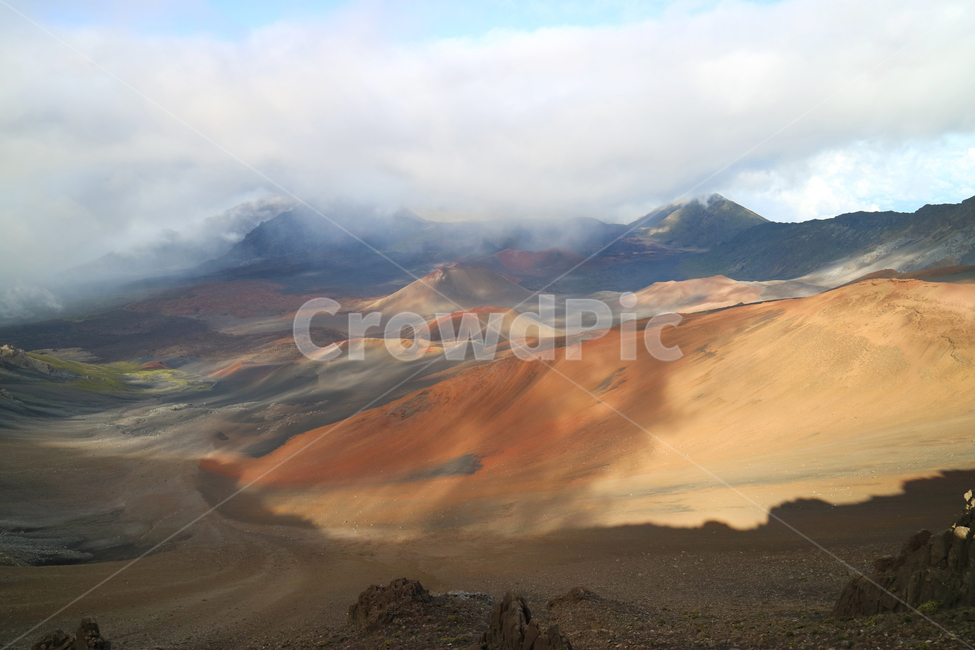 하와이,할레아칼라,분화구,구름,산,풍경,hawaii,자연,풍경,nature,landscape,해외,외국,세계,foreign,oversea,world,세계자연풍경,해외자연풍경,외국자연풍경,world nature landscape,soil,흙,outdoors,옥외,sand,모래
