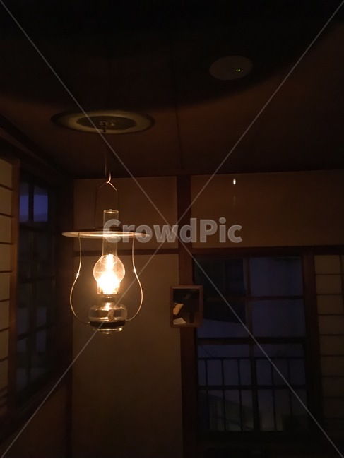 일본,온천,실내등,가스등,전통,전기,호롱불,빈티지,감성,밤,저녁,Japan,Traditional,인테리어,실내디자인,interior design