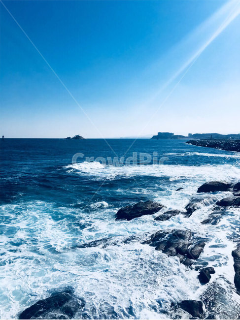 속초,바다,연금정,바위,파도,겨울바다,풍경,해변