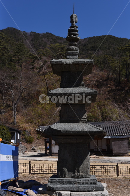 백장사,석탑,보물,부조,지리산,3층석탑,기단부,상륜부