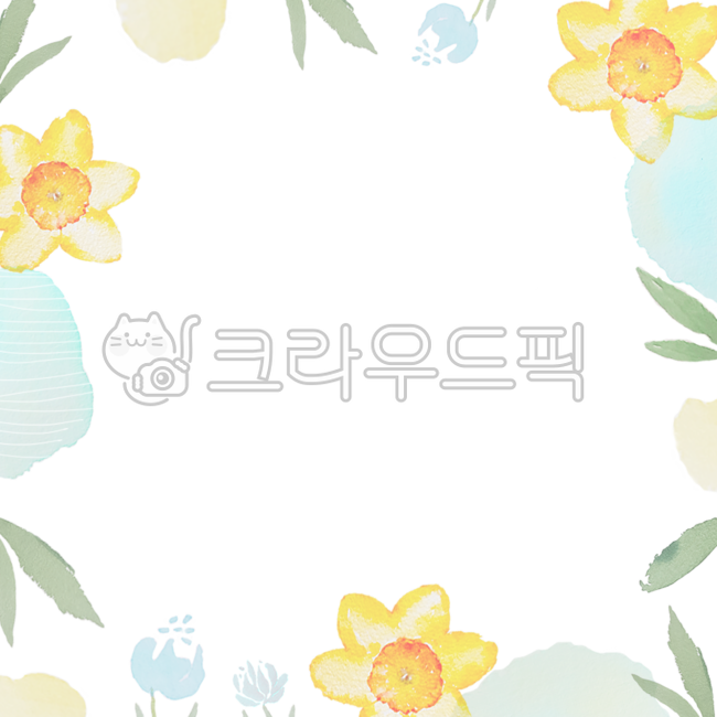 border,New beginning,hand drawing,Teen fresh flowers,spring illustration,flower,spring,spring flowers,spring image,Watercolor,Admission,frame