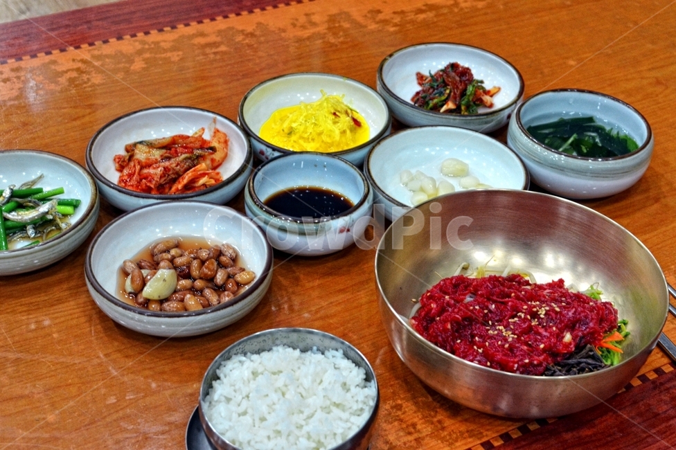 육회비빔밥,밥한큰술,밥한술,비빔밥,정식