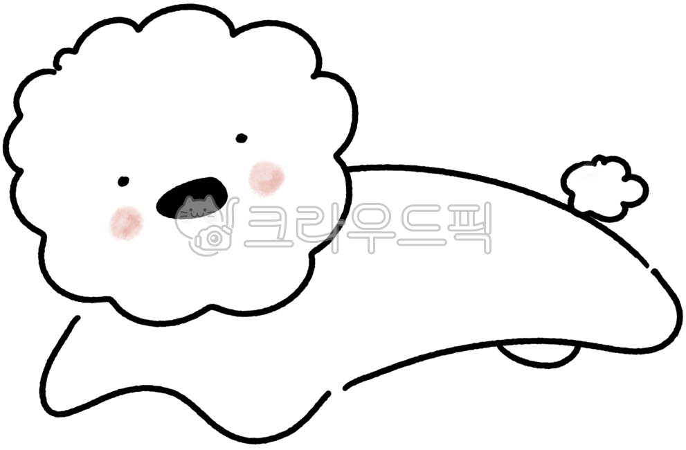 강아지,푸들,귀여운,캐릭터,흰강아지,하얀개,흰색,말티즈