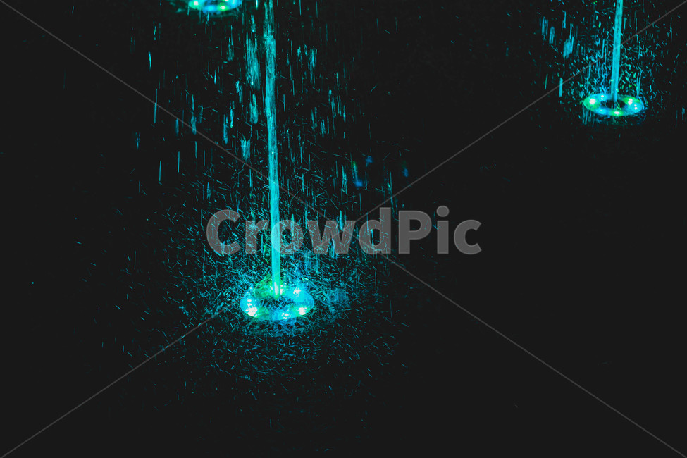 네온,분수,분수대,물,느낌,감성,밤,야간,neon,glow,water,fountain,야경,밤,풍경,nightscape,night,landscape