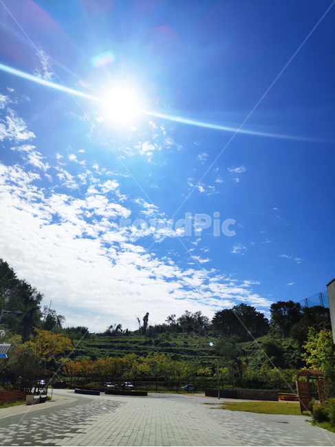 하늘,햇살,분수,sky,sunlight