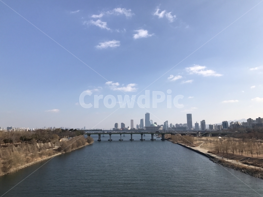 한강,다리,구름,하늘,풍경,sky,bridge,도시,풍경,city,landscape,한국도시풍경,한국도시경관,korea cityscape,water,물,outdoors,옥외,nature,자연