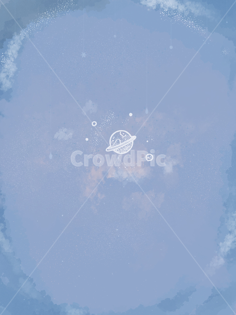 우주,space,배경화면,심플,행성,파란색,blue,구름,그래픽,일러스트레이션,graphic,illustration