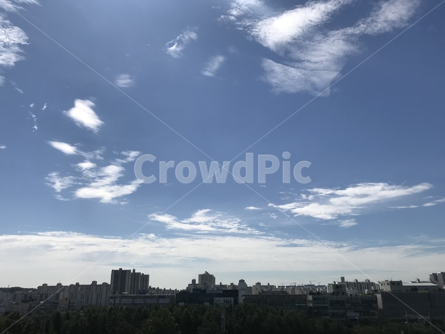 풍경,도시,하늘,구름,자연