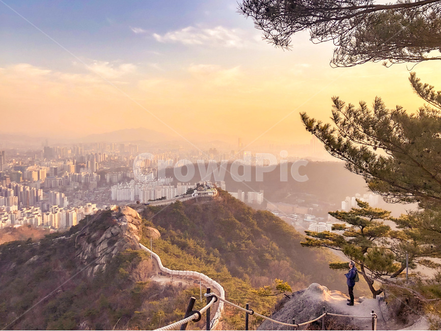배경화면,감성사진,서울,일몰,일출,노을,하늘,산,풍경,등산,자연,도시,도심,자연,풍경,nature,landscape
