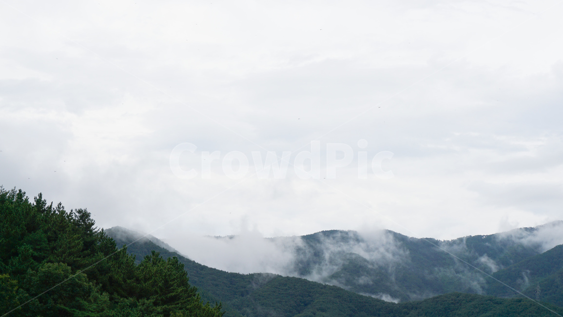 산,자연,안개,흐린날씨,하늘,구름,mountain,nature,fog,sky,cloud,자연,풍경,nature,landscape,tree,나무,plant,식물,outdoors,옥외
