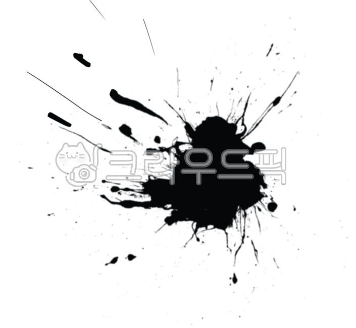 점,수묵화,멋진그림,검은점,붓,먹물,먹물그림