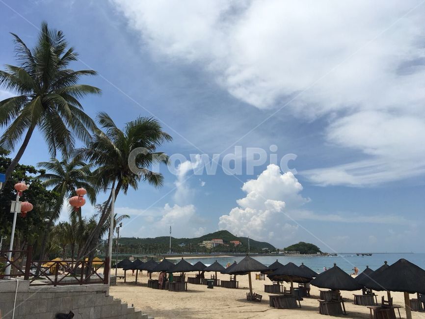 해남도,해변,바다,여름휴가,파라솔,sea,beach,summervacation