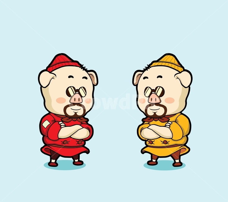 삼겹살,돼지,족발,pig,일러스트레이션,캐릭터,캐릭터디자인,쉐프,요리사,illustration,charater,charaterdesign,디자인,shef,그래픽,일러스트레이션,graphic,illustration