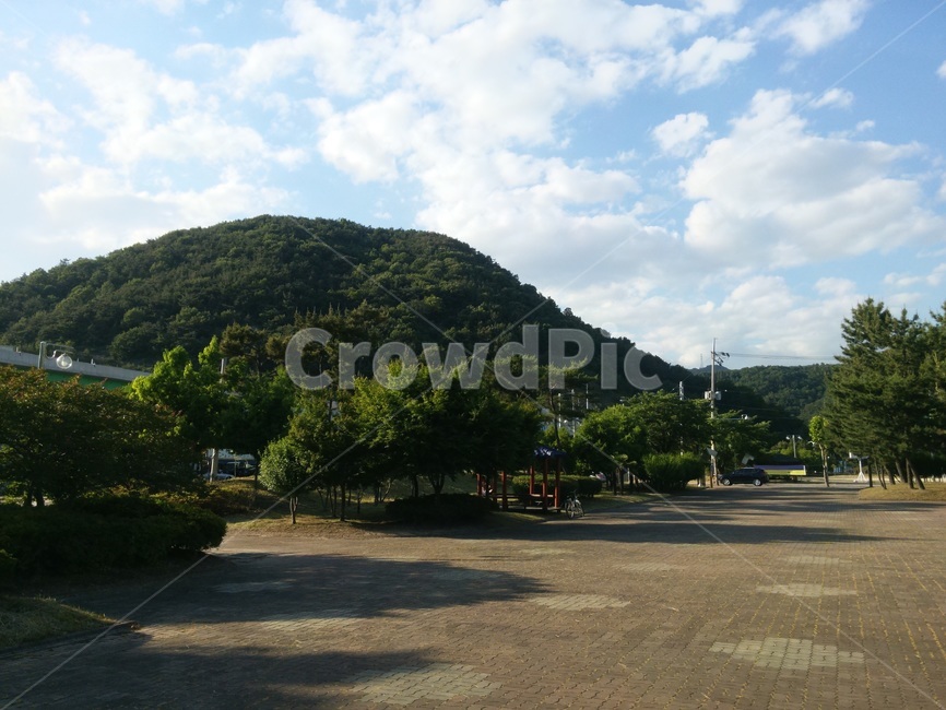 공원,산,자연,나무,하늘,맑음,mountain,sky,tree