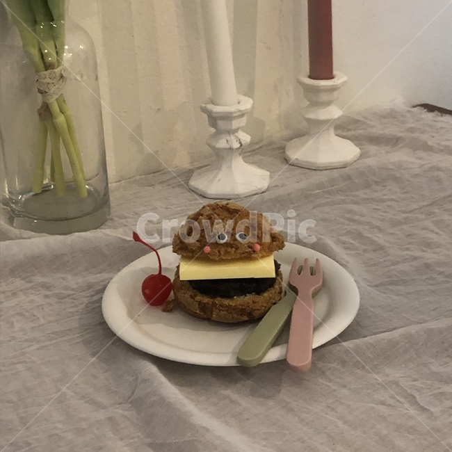 귀여움,카페,빵,앙버터,체리,음식,식재료,요리,food,cook,meal,dishes,food reserves