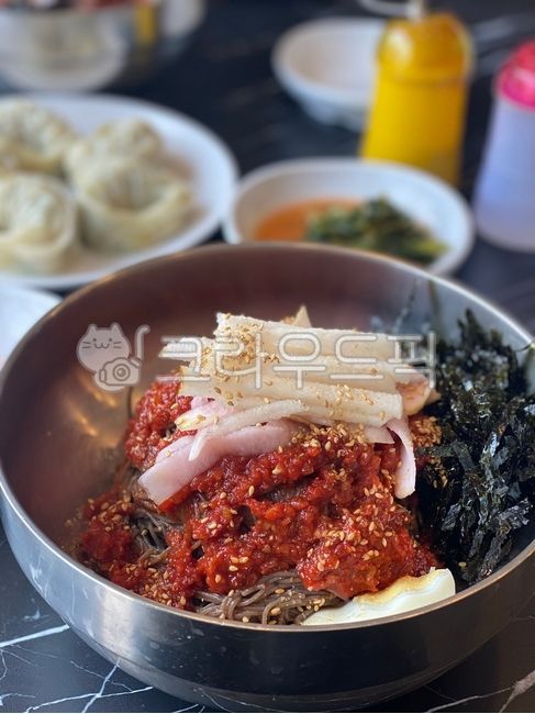 Bibim Makguksu,Makguksu,Bibim Noodles,Korean,noodle,food