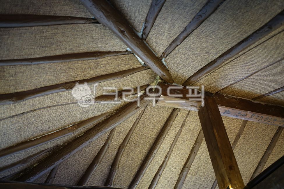 지붕,인테리어,빈티지,한옥,서까래