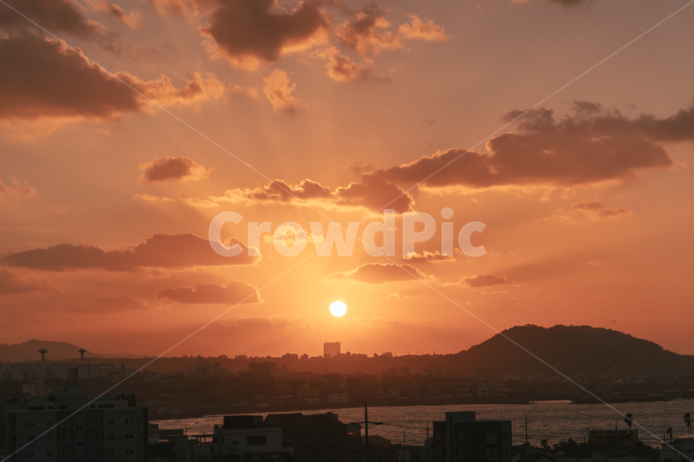 일몰,노을,sunset,도시,flare,플레어,light,빛,자연,nature,태양,풍경