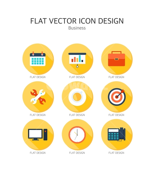 calendar,computer,business,The briefcase,flat,coffee,icon,Flat icon,Pictogram,cellphone,clock