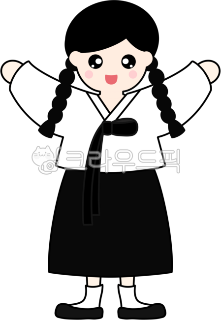 독립만세소녀,치마저고리,유관순,유관순한복,검은치마,흰저고리,흰저거리검은치마,저고리치마,한복교복,이화학당,댕기머리소녀,한복댕기머리,광복절,삼일절,독립만세