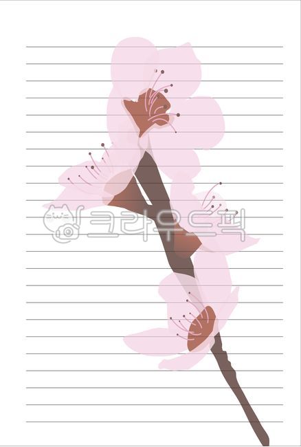 벚꽃,노트,노트디자인,봄,봄디자인,blossom