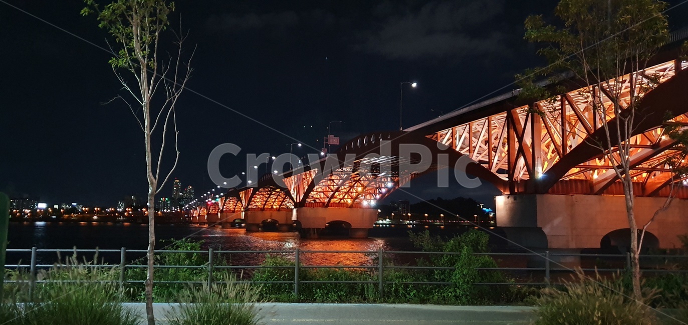 야간,풍경,다리,한강,야경,야경,밤,풍경,nightscape,night,landscape