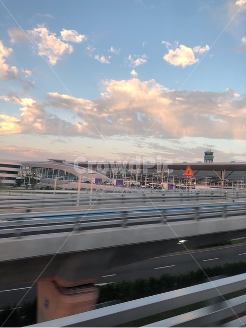 풍경,하늘,공항,노을,구름,길,교통,교통수단,traffic,transportation