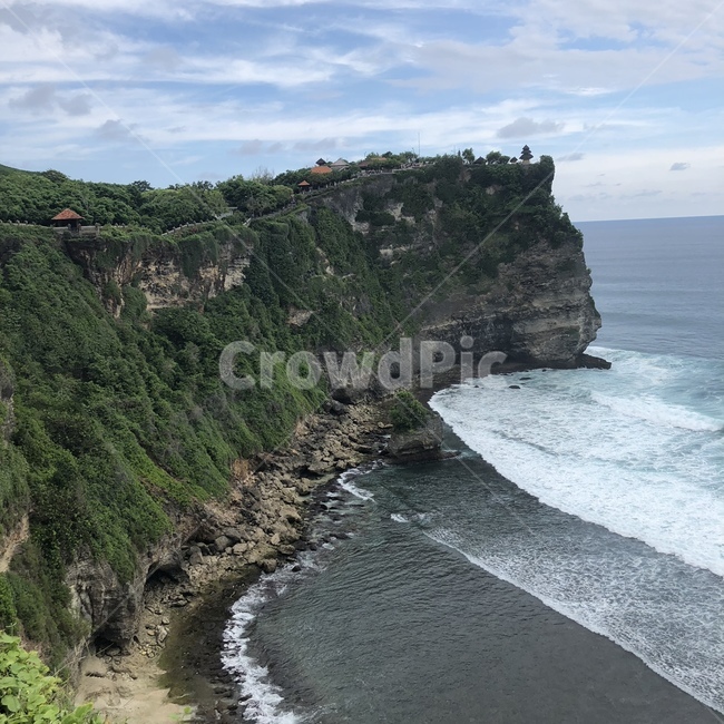 발리,울루와뚜,울루와뚜사원,절경,바다,파도,하늘,구름,자연,bali,indonesia,인도네시아