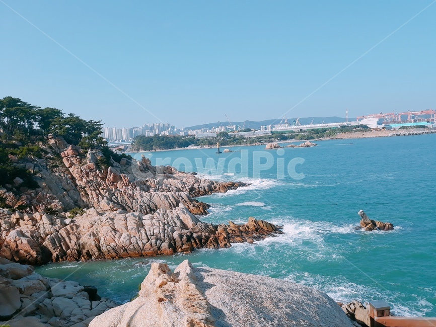 대왕암,울산,바다,파도,자연