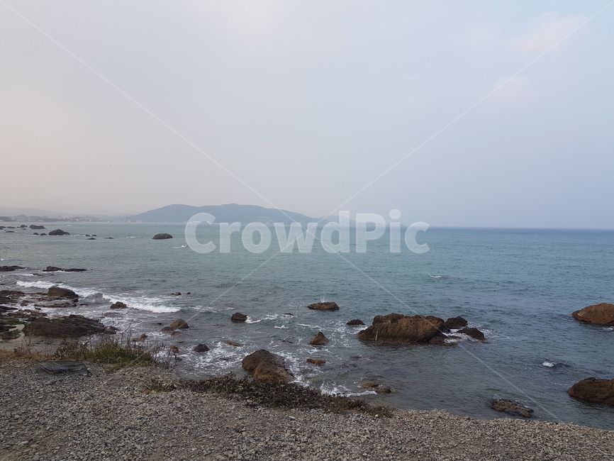 바다,물,바위,자갈,파도,자연,풍경,nature,landscape,promontory,곶,shoreline,해안선,water,outdoors,옥외,sea,ocean,대양