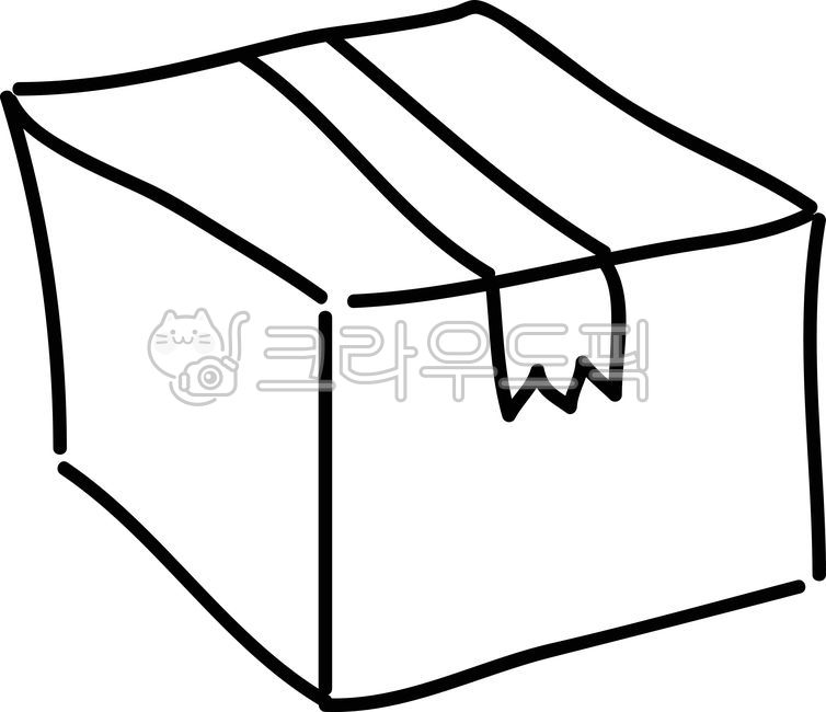 택배안내, 소포, 상자, 소포상자, 배달, 사진,이미지,일러스트,캘리그라피 - solasido작가