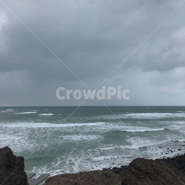 제주도,바다,풍경,흐림,비,우울해,자연,풍경,nature,landscape,outdoors,옥외,water,물,sea,ocean,대양,promontory,곶