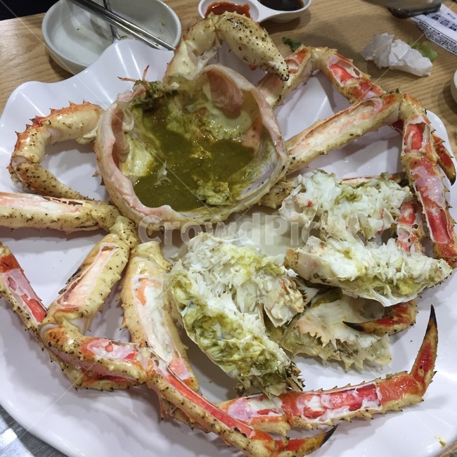 킹크랩,해산물,해물,술,음식