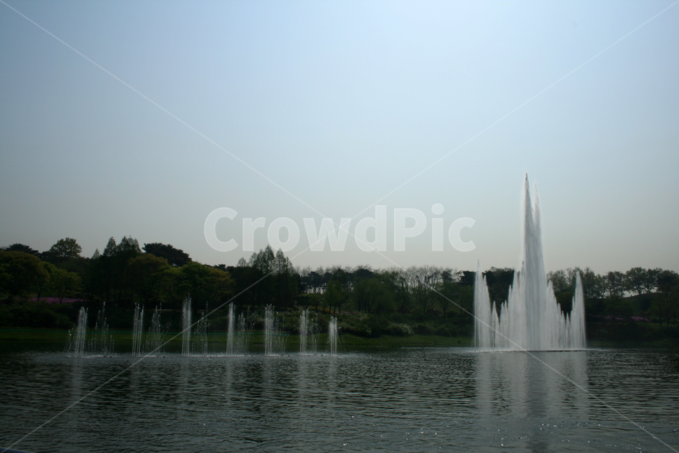 분수,호수,봄,봄날,봄풍경,감성,spring,공원,봄,계절,spring,season,자연,풍경,nature,landscape,water,물
