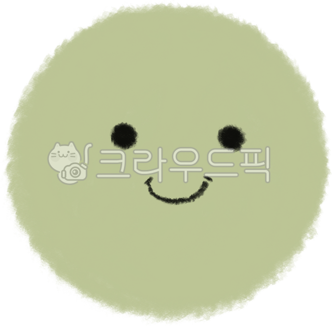 Shape,shape character,cute,cute shape,cute character,character,circle,shape drawing,figure,smile,green