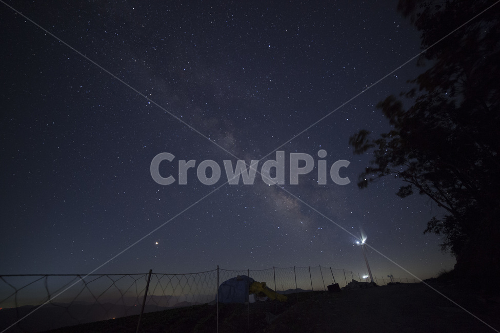 안반데기,은하수,밤하늘,별,불빛,야경,밤,풍경,nightscape,night,landscape,nature,자연,outdoors,옥외