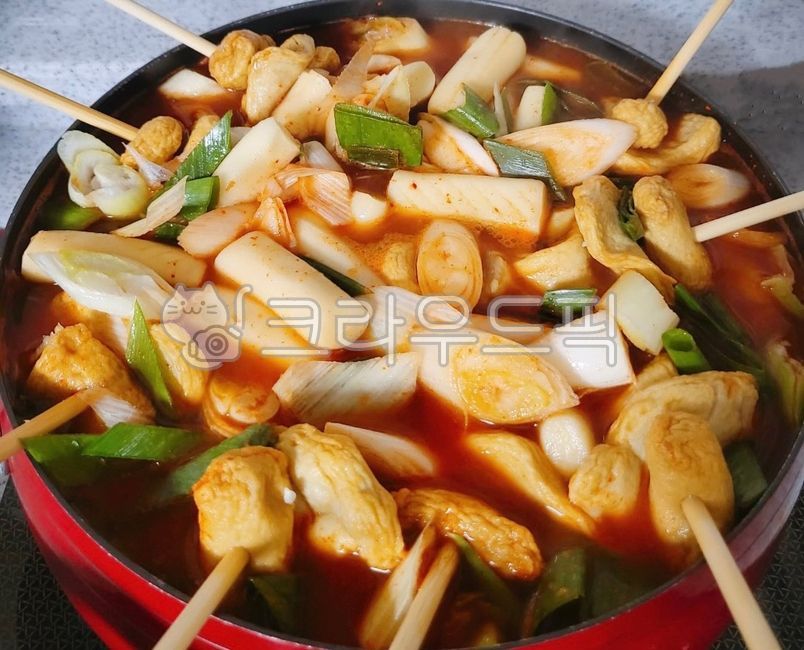 국물떡볶이, 얼큰오뎅탕, 얼큰어묵탕, 어묵탕, 오뎅탕, 사진,이미지,일러스트,캘리그라피 - 먹방작가