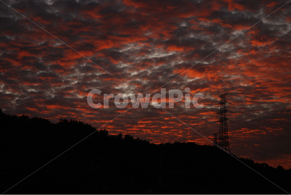 자연,붉은하늘,sky,redsky,황혼,일몰,하늘,자연,풍경,nature,landscape