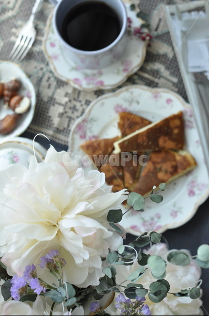 fork,포크,cutlery,티푸드,인테리어,테이블세팅,브런치타임,간식,점심,커피타임,브런치,빵